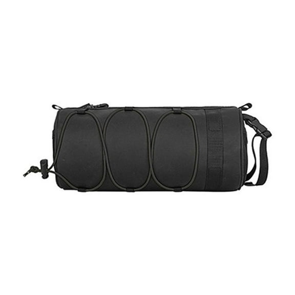 Cogfs Bicycle Bag Cylindrical Front Bag Bike Multi-Function Tube Bag Cycling Gear - Bicycle Accessories