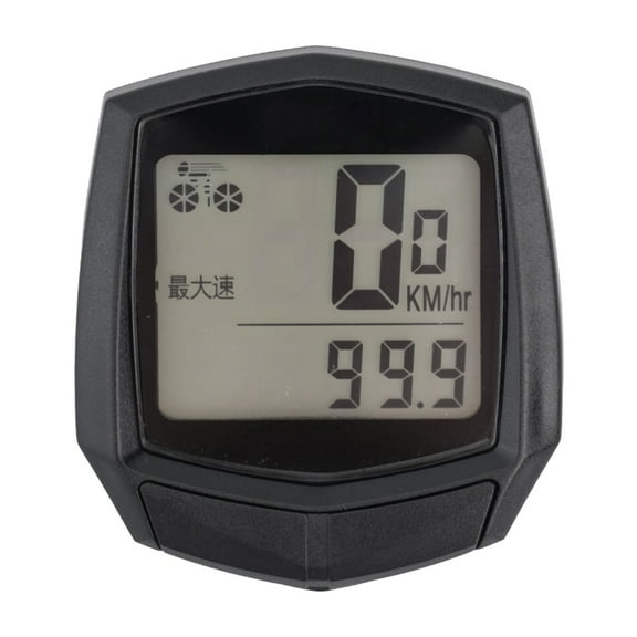 Cogfs Bicycle with Backlit Waterproof Odometer Speedometer Wired Speedometer - for Cycling