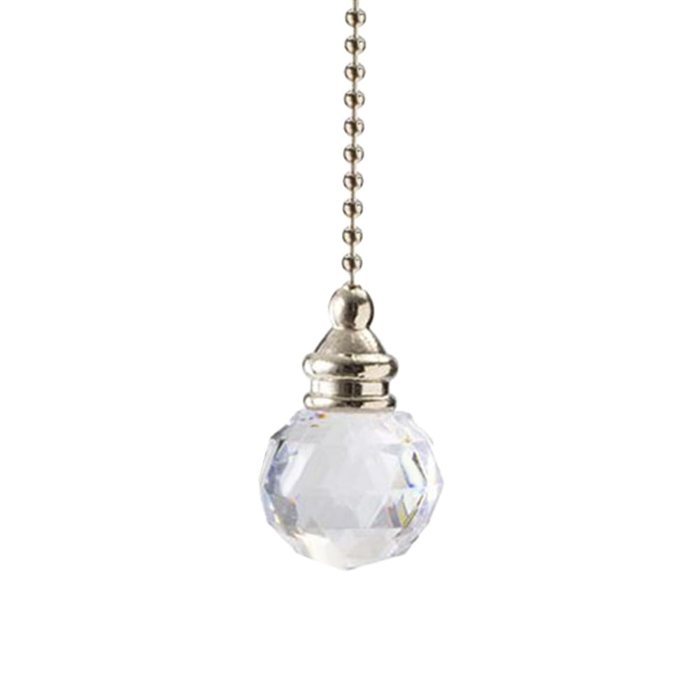 Cogfs Crystal Style Designer Bathroom Toilet Pull Chain Cord Handle for