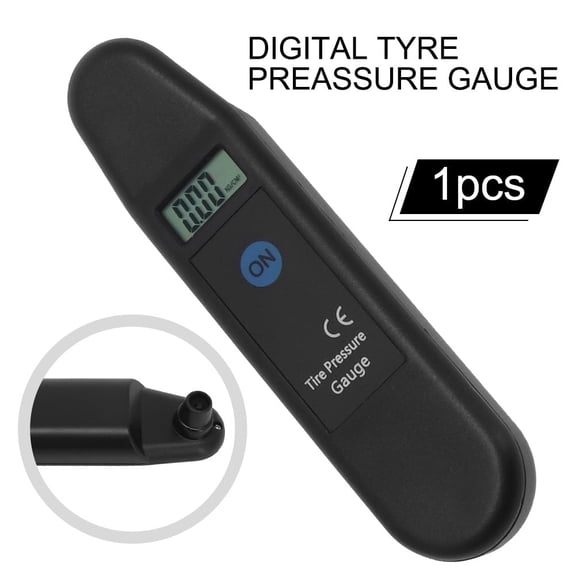 Cogfs Digital Air Pressure Gauge PSI with LCD Display for Bike Car Van Motorcycle Tyre