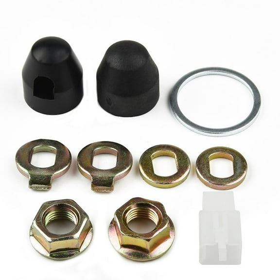 Cogfs EBIKES e-bike Hub Motor Axle lock nut /lock washer /spacer /nut cover,M14 front