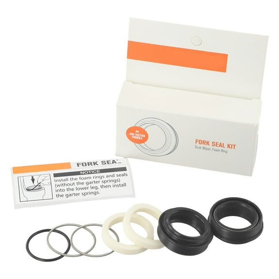 Cogfs Fork Seal Kit Dust Wiper Dust Seal Rubber O-ring for Fox Epixon Seal Wiper 30 32 34 35 36 38 40mm Bike Part Cycling-Bicycle Components&Parts