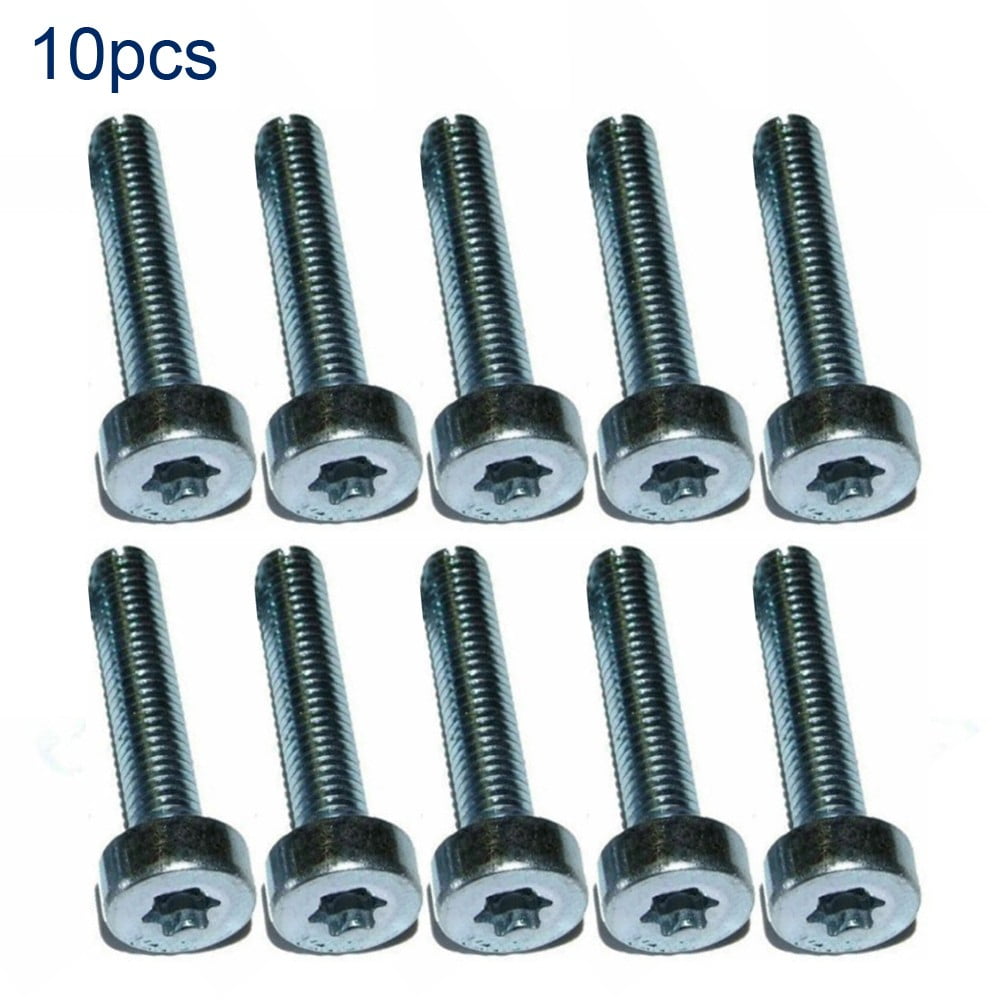 Cogfs Lot of 10- T27 Torx 5MM 25MM Bolt screw IS-M5x25 for Stihl 9022 341 1050