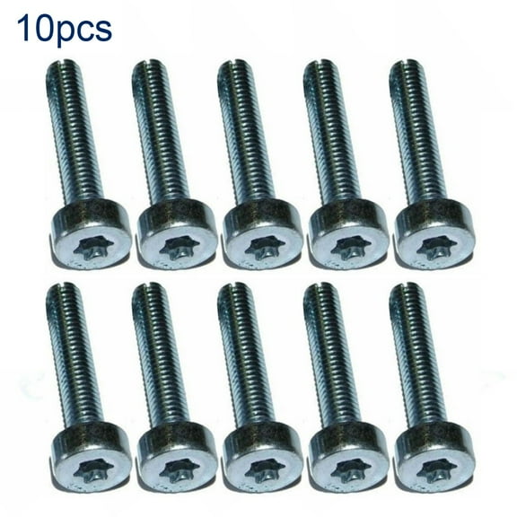 Cogfs Lot of 10- T27 Torx 5MM 25MM Bolt screw IS-M5x25 for Stihl 9022 341 1050