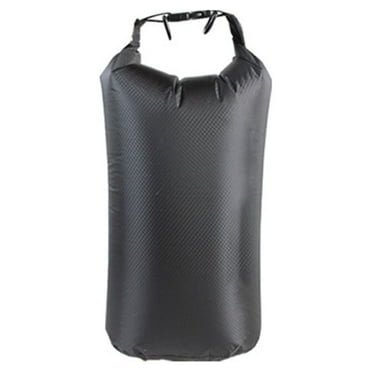Lewis N. Clark Stuff Sack Drawstring Bag - 19x9 Inches, Black, Lightweight & Durable For Gear Storage & Travel