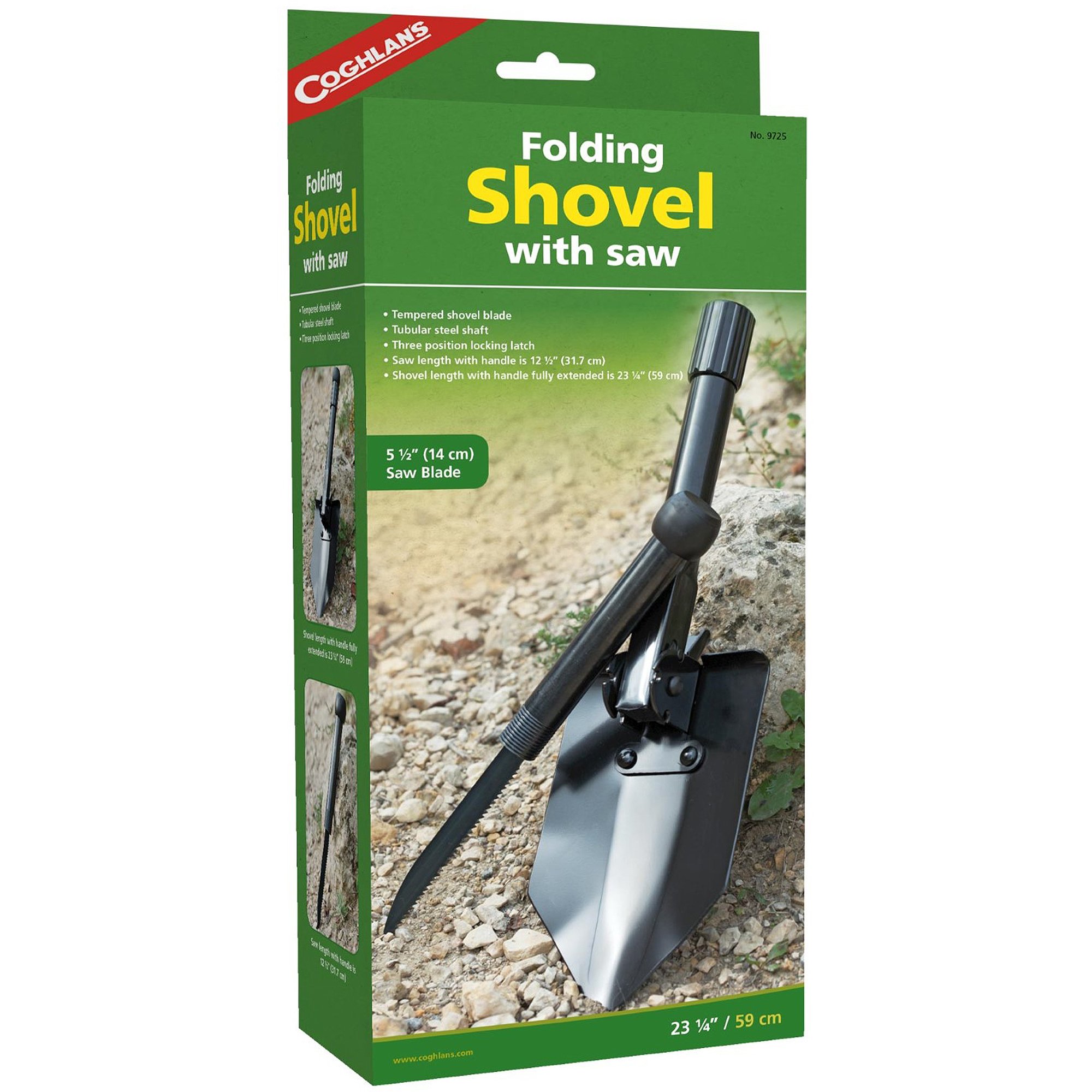 Coghlan'S Folding Shovel With Saw - image 1 of 2