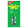 Coghlan'S Zipper Pull Thermometer With Compass