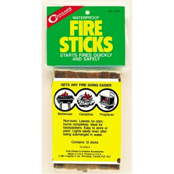 Coghlan's 12 Pack Fire Sticks