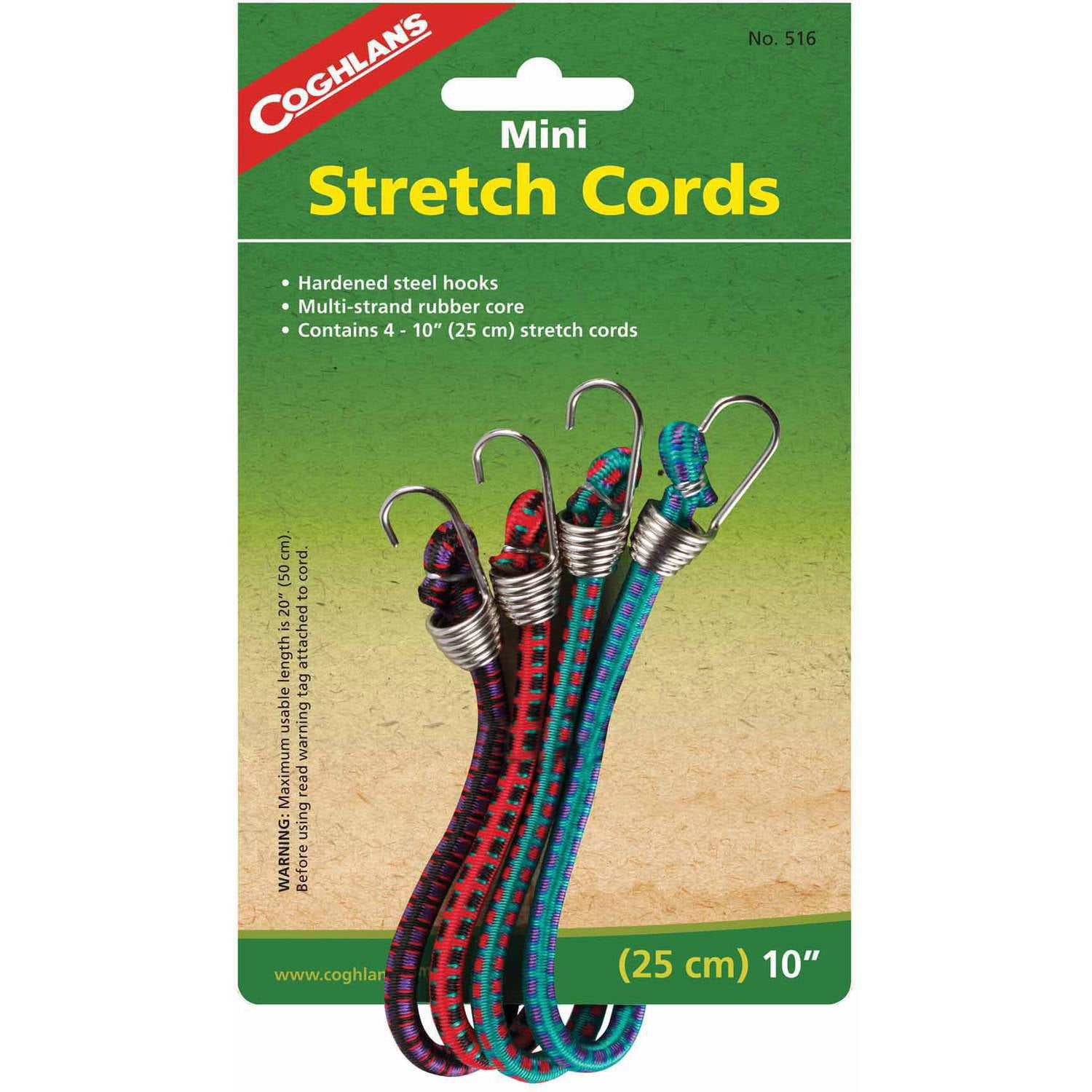 Coghlan's 516 Mini Travel Tite Stretch Cords, 10 - 4 count