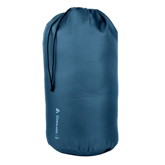 Coghlan's 15L Ripstop Drawstring Stuff Bag – Lightweight Water-Resistant Gear Organizer for Camping, Hiking & Travel