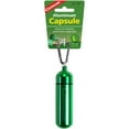 thumbnail image 1 of Coghlan's Aluminum Capsule with Carabiner, Watertight Seal - Large 1.2 x 4.3 in", 1 of 2
