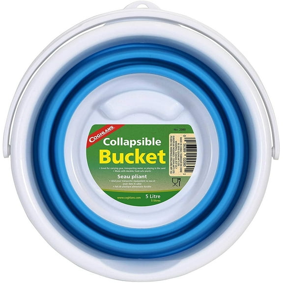 Coghlan's 2080 Collapsible Bucket - 5 Liter, Multi, One Size