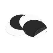 Coghlan's 3" Round Tent and Fabric Repair Patches, Black and Clear, 4 Pack