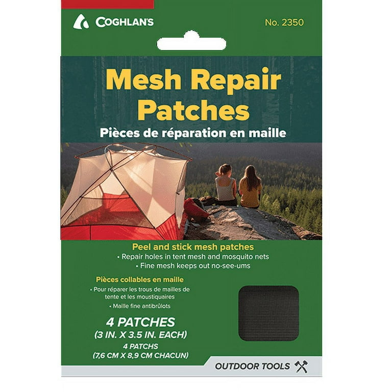 Coghlan's Nylon Repair Tape Rip-Stop Adhesive Kit Camping Tent Jacket  (3-Pack)