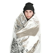 Coghlan’s 52”x 82.5” Silver Aluminized Non-Stretch Polyester Emergency Blanket