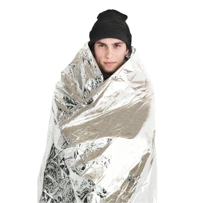 Coghlan's 52”x 82.5” Silver Aluminized Non-Stretch Polyester