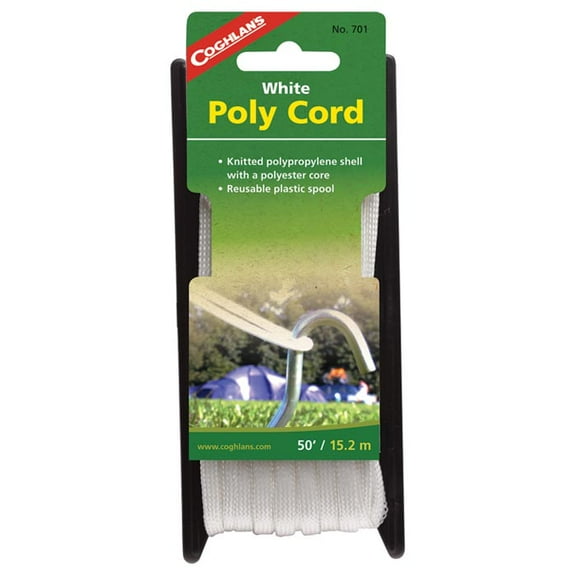 Coghlan's 701 Braided Poly Cord, 50'