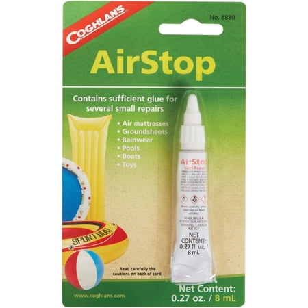 Coghlan's AirStop, Sealing Repair for Small Rips and Punctures of PVC and PVC Coated Materials