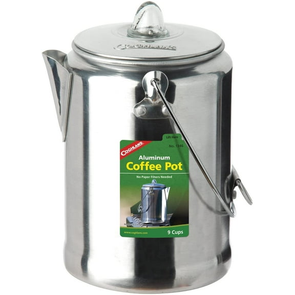 Coghlan's Aluminum 9-Cup Coffee Percolator