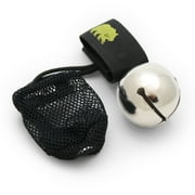 Coghlans Bear Bell with Magnetic Silencer, Silver, With Velcro Strap, For Hiking, Backpacking, Camping