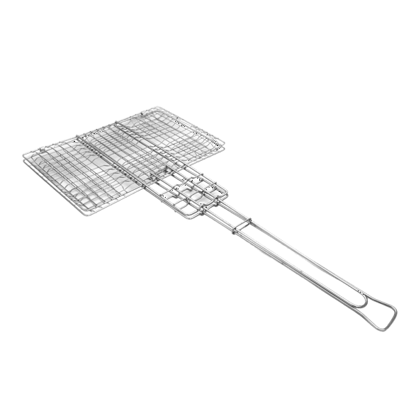 Coghlan's Deluxe Chrome-Plated Broiler with Extendable Handle and 9x13 Grill Surface