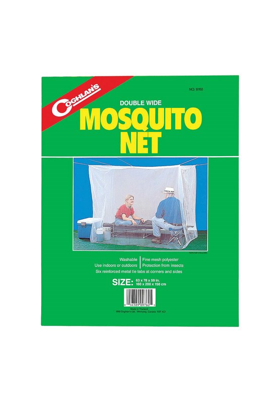 Coghlan's Double Wide Net, White, Mesh Netting Protection