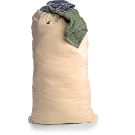 Coghlan's Laundry Bag 22" x 36", Washable Natural Cotton