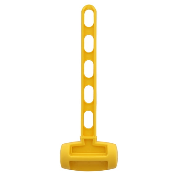 Coghlan's Lightweight Mallet, For Tent Metal Stakes or Plastic Tent Pegs  for Camping and Backpacking, Securing Outdoor Gear,  Made of Plastic with Tent Peg Puller Handle