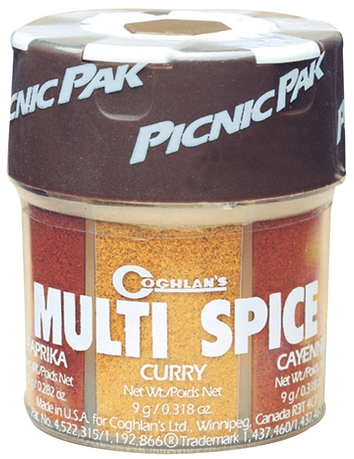 Coghlan's Multi-Spice, Six Spices In One, Spice Shaker