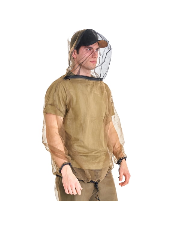 Bug Jacket Mosquito Insect Protection for Outdoor Activities Medium