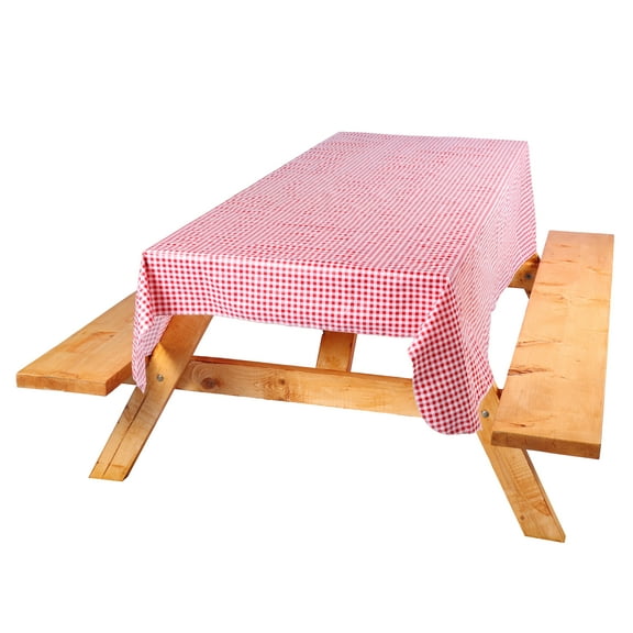 Coghlan's Picnic Tablecloth 54"x72', Food-Safe Polyethylene Material, Reusable for Camping and Outdoor Dining
