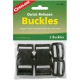 thumbnail image 1 of Coghlan's Quick Release Buckle, Impact Resistant Plastic, Black, 2 Pack, 1 of 3