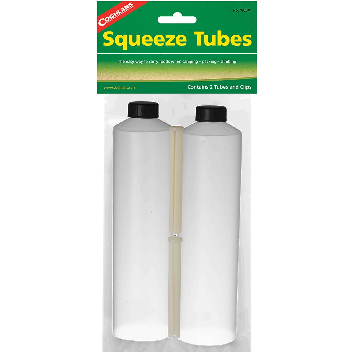 Coghlan's Set of 2 Plastic Squeeze Tubes, 8 oz Capacity
