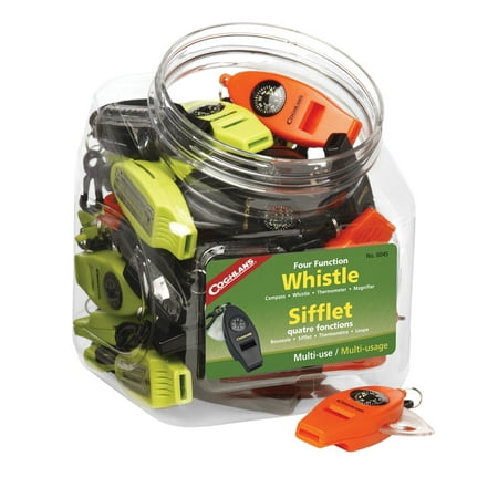 Coghlan'S 0045 Four-Function Whistles - Display Pack, 42 Count