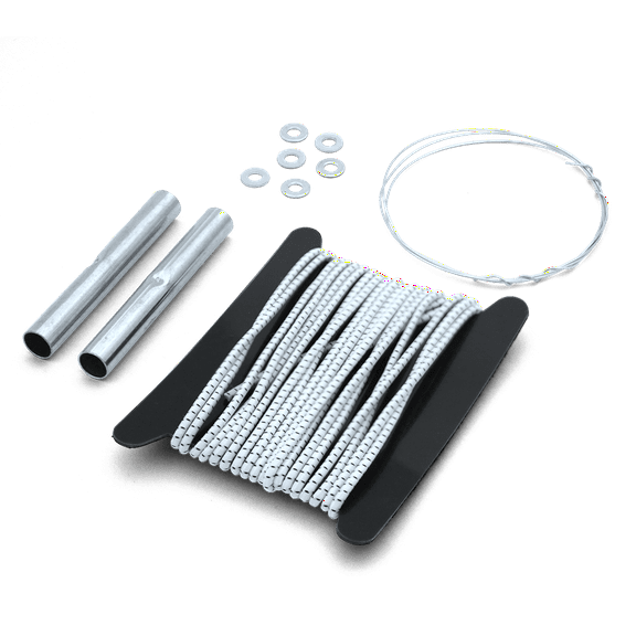 Coghlan's Tent Pole Repair Kit, Includes Replacement Shock Cord, Wire, Replacement Washers and Ferrules