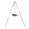 thumbnail image 1 of Coghlan's Tri-Pod Grill, Ideal for open fire cooking for Camping, RV, Outdoor Picnics and BBQ, Easy to Set-up and Made of Durable Nickel Plated Steel, 1 of 5