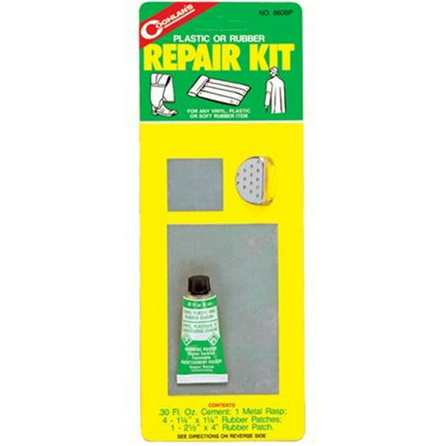 Coghlan's Vinyl and Rubber Repair Kit for Air Mattresses and