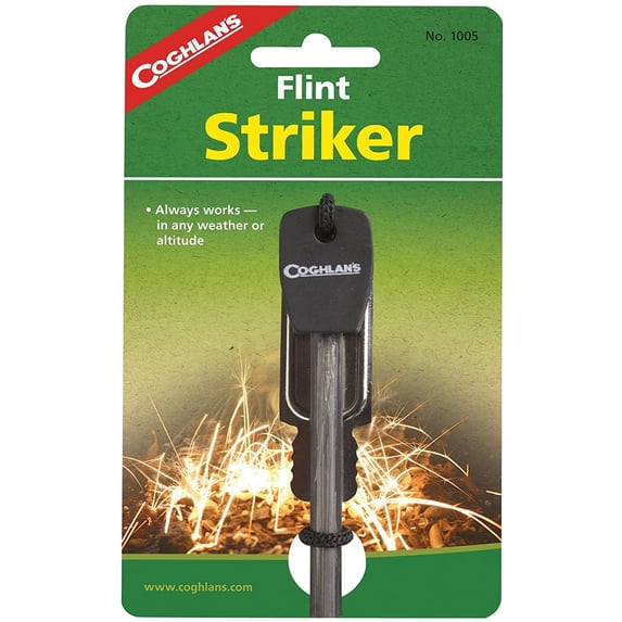 Coghlan's Flint Striker Fire Starter - Waterproof Friction Fire Starter - Multicolor
