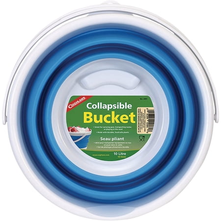 Coghlan's Collapsible Bucket 5 Litre - Round, Synthetic - Single Piece, Multicolor — Residential Use, Standard Application
