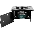 thumbnail image 1 of Coghlan's Portable Folding Camp Stove – Compact, Lightweight Steel Cooking Stove for Camping, Backpacking, Hiking, or Emergency Use – Uses Canned Heat or Fuel Tablets, Black, 1 of 7