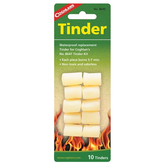 Coghlans Emergency Tinder Replacement 10 Pack