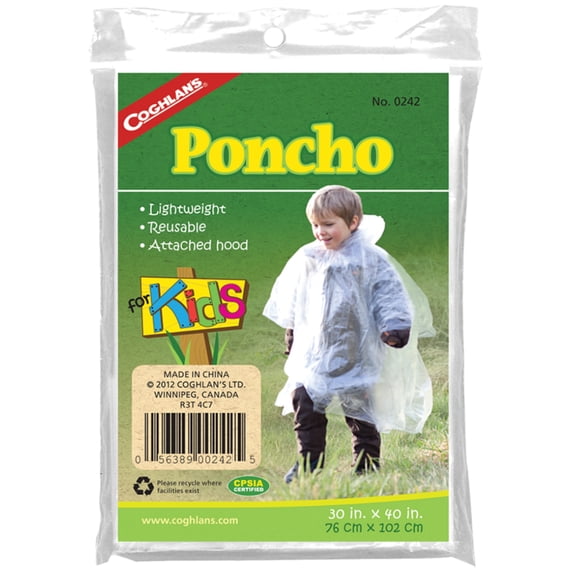 Coghlans Poncho For Kids
