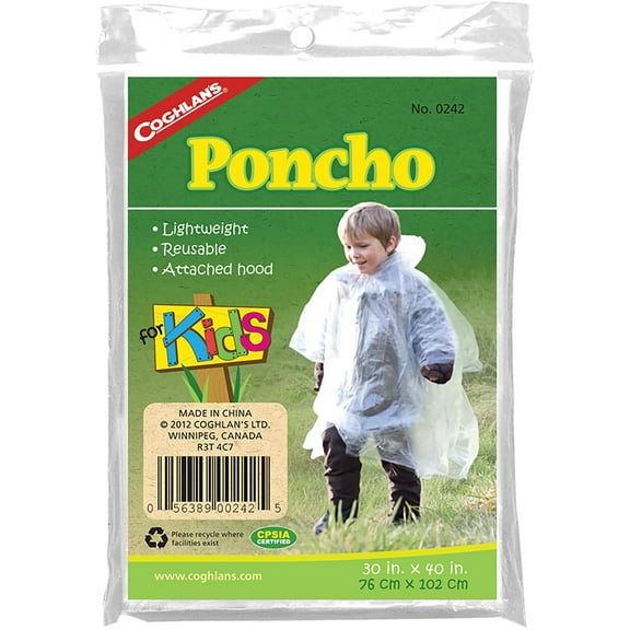 Coghlans Poncho For Kids