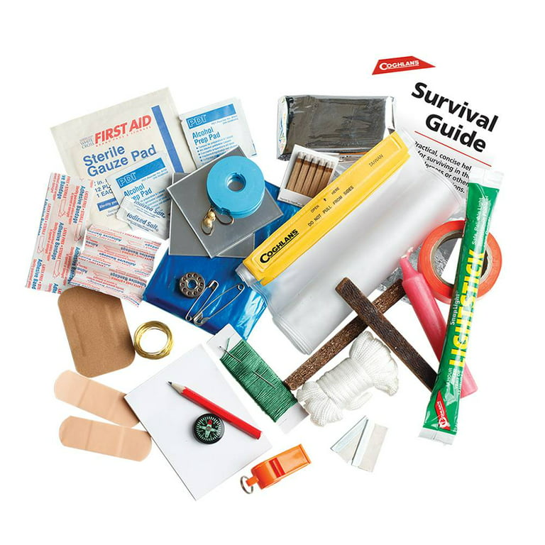 Coghlans Survival Kit With Guide 