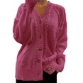 thumbnail image 1 of Cogild Cardigans for Women’s Oversized Knitted Button Up Cardigans with Cable Knitted Button Closure Soft and Sweater for Womens Fall and Winter Cardigans, 1 of 6