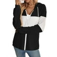 thumbnail image 1 of Cogild Sweaters Cardigans for Womens Zipper Up Striped Color Ribbed Cardigans for Womens Winter Fall Cardigans, 1 of 7
