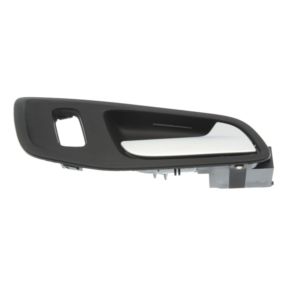 Interior Door Handle – Front Left Driver Side For Honda Accord DX/EX/LX 1990-1993, Brown Bezel With Chrome Lever (72165-SM2-A02ZE)