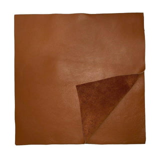 TanneryNYC Brown Full Grain Leather Scraps and Remnants: Sold by Pound
