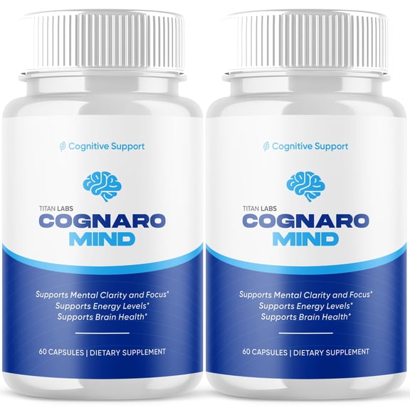 Cognaro Mind Advanced Brain Support Formula Supplement CognaroMind 120 Capsules