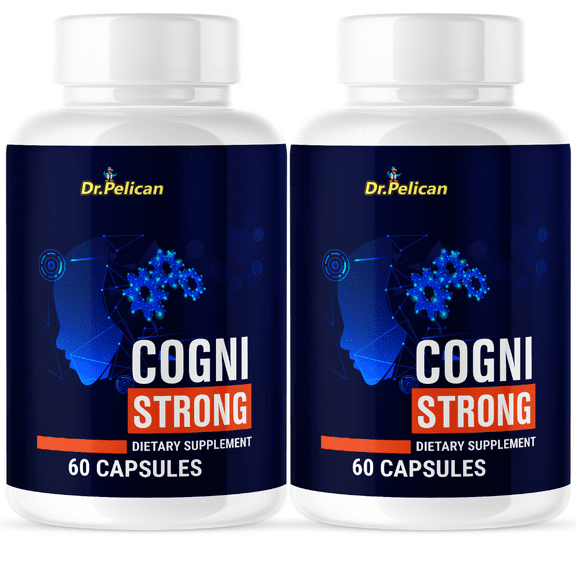 Cogni Strong- Brain Support- 2 Bottles- 120 Capsules